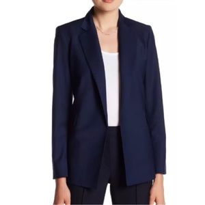 $535 NWT THEORY "SEDEIA LS" BLAZER/JACKET
WOOL BLEND NAVY